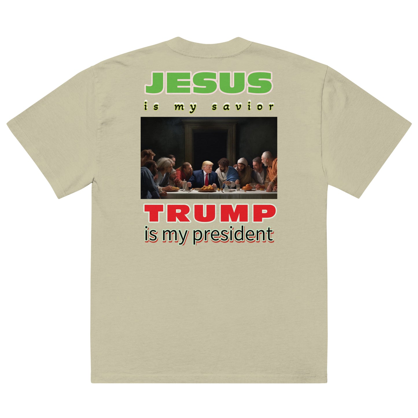 JESUS is my Savior DESIGN Oversized faded t-shirt